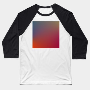 RED BLUE GRADIENT TEXTURE Baseball T-Shirt